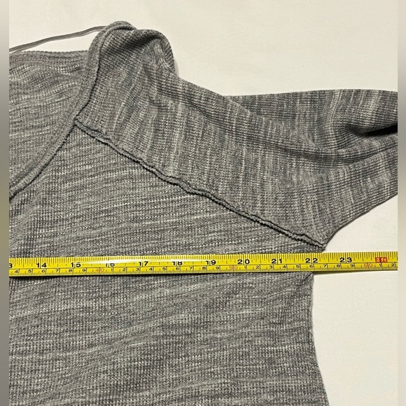 Free People We The Free Thermal Henley Coastline Top - Picture 10 of 11